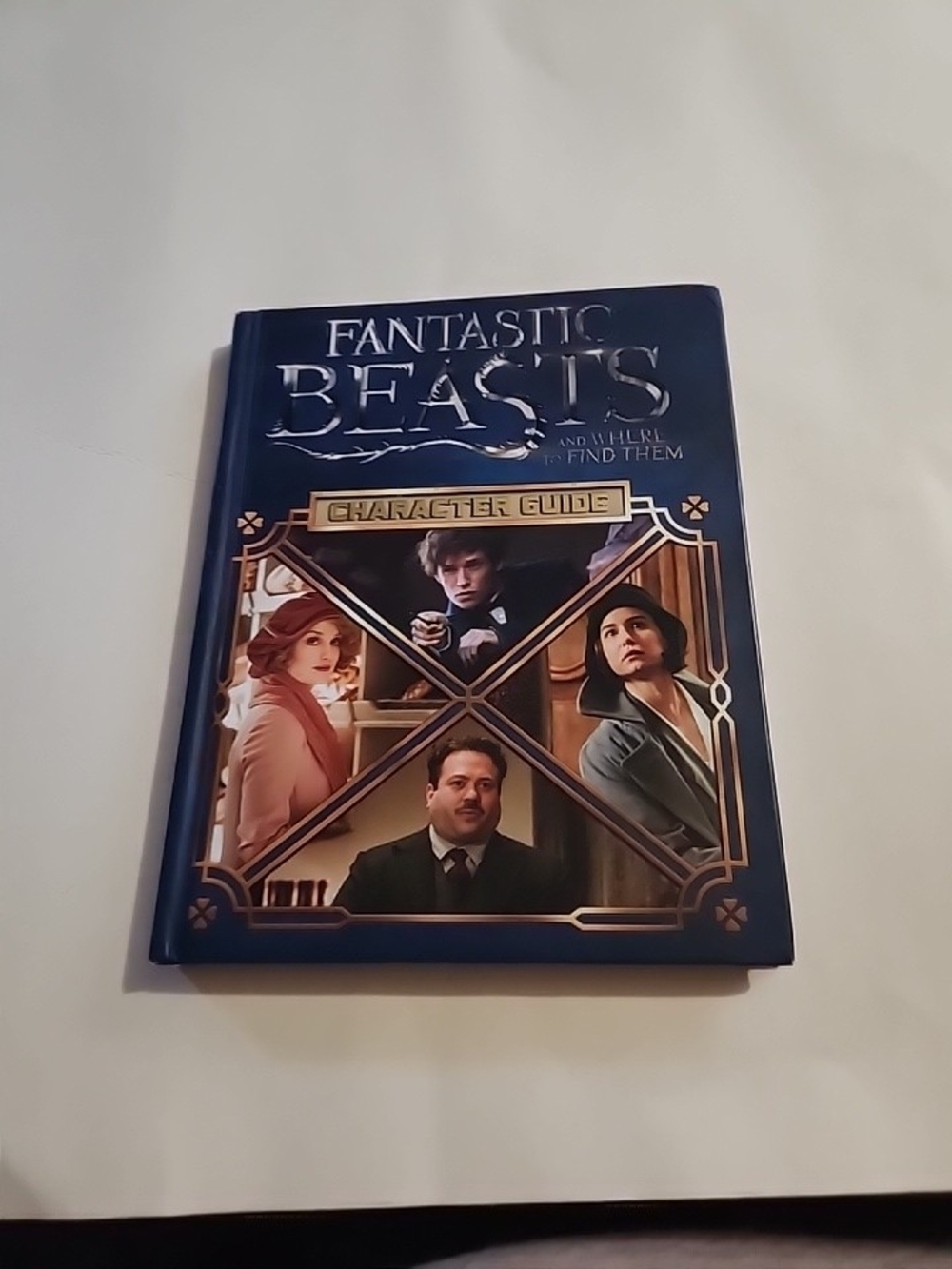 Scholastic Fantastic Beasts Character Guide - Navy Blue Cover